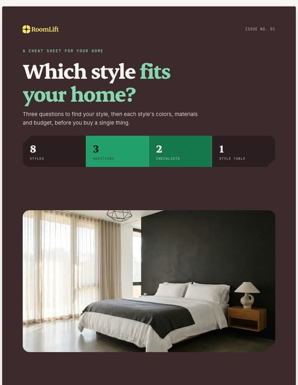 The AI Room Design Style Cheat Sheet: Which Style Fits Your Home?