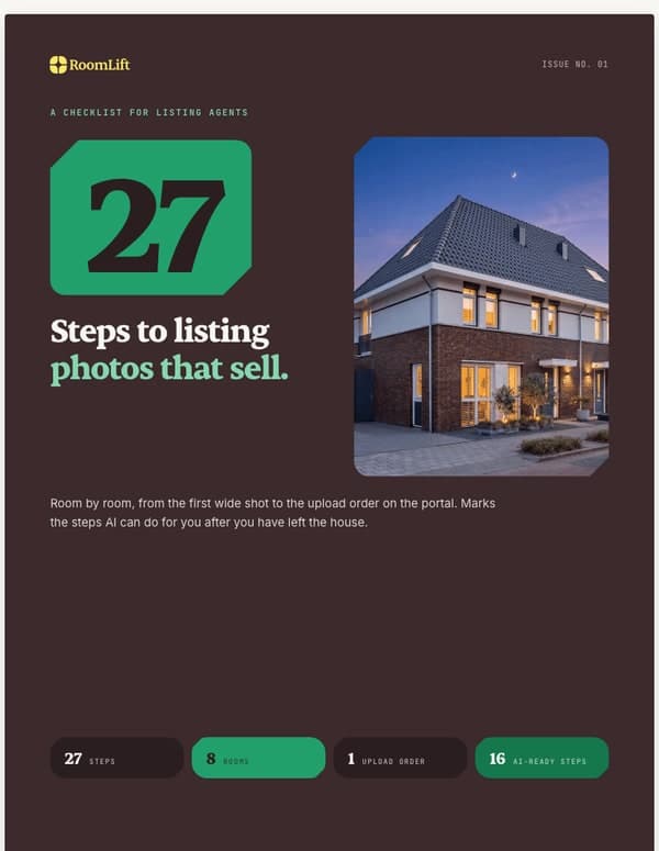 The Property Listing Image Checklist: 27 Steps to Listing Photos That Sell