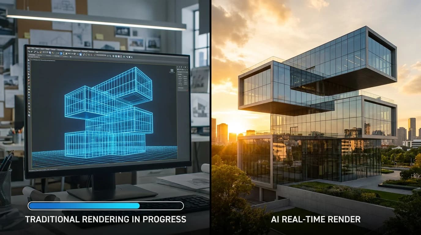 AI vs Traditional Architectural Rendering: 2026 Comparison