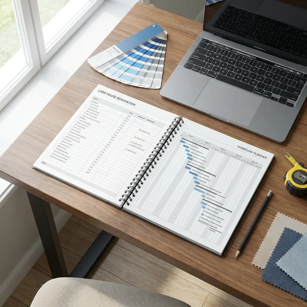 The E-Design Client Workflow Template: Run a Remote Interior Design Project from Brief to Final Delivery