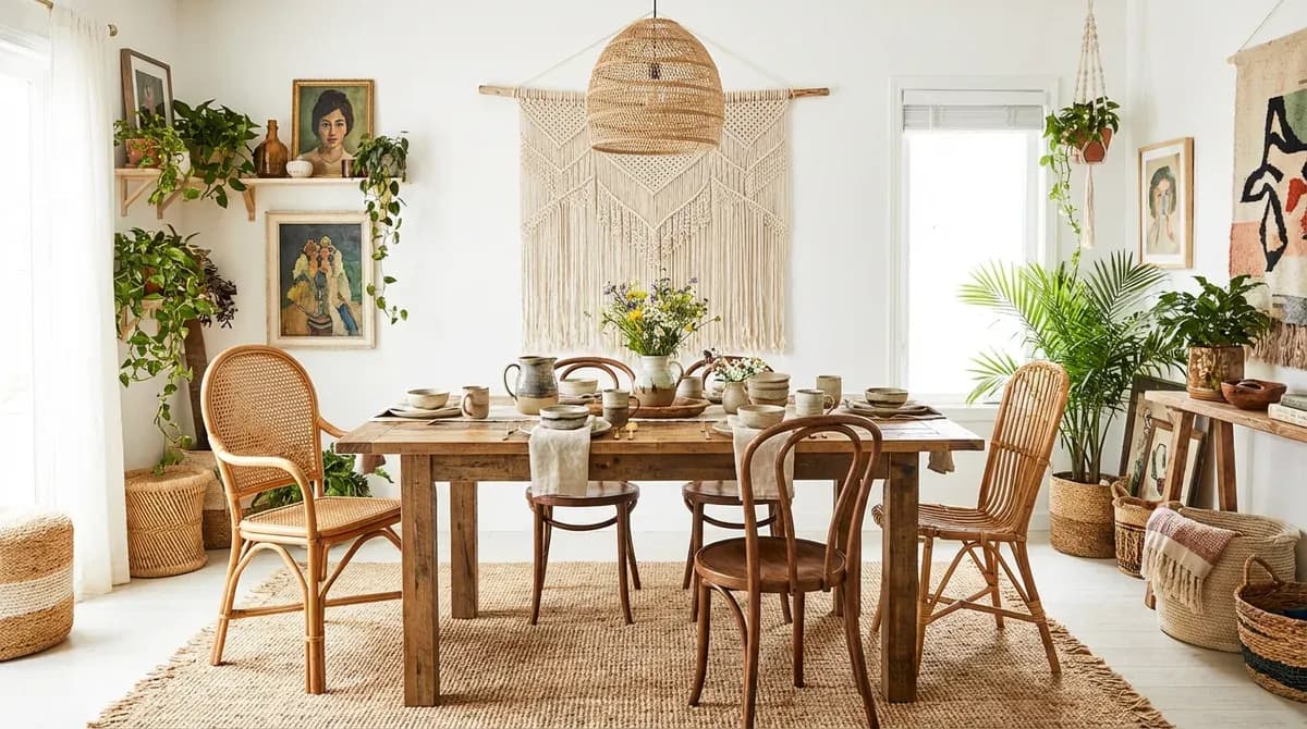 Boho Dining Room