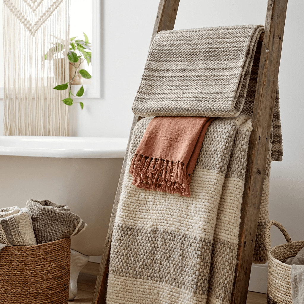 Layer natural textiles for warmth