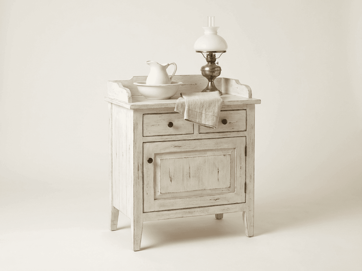 Vintage washstand nightstand