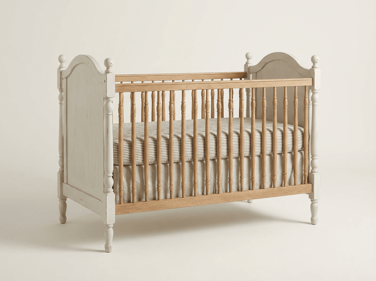 Jenny Lind spindle crib