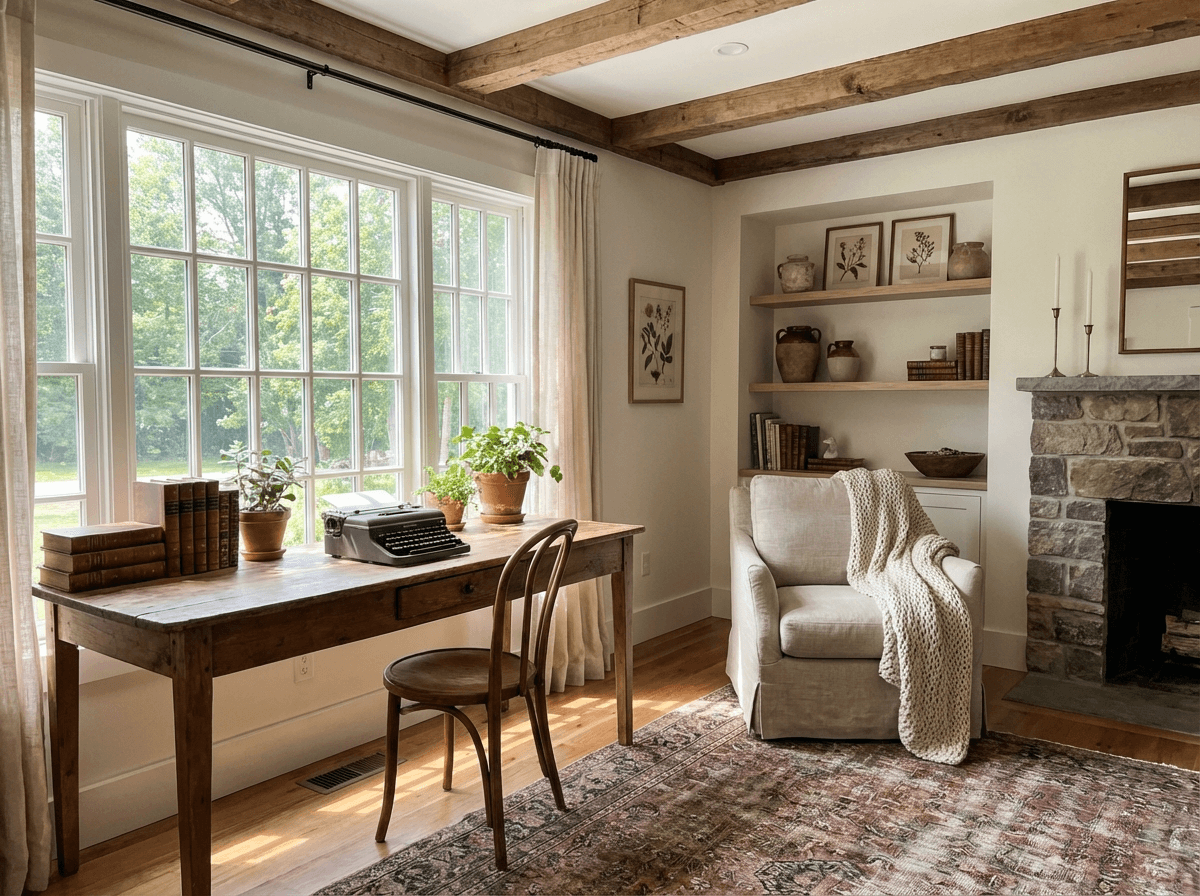 Farmhouse Home Office interior inspiration