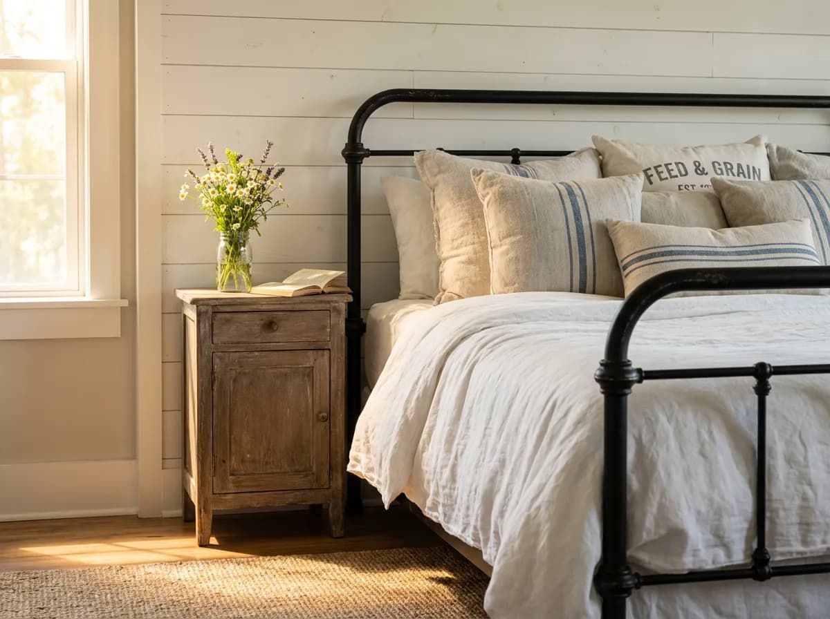 Farmhouse bedroom