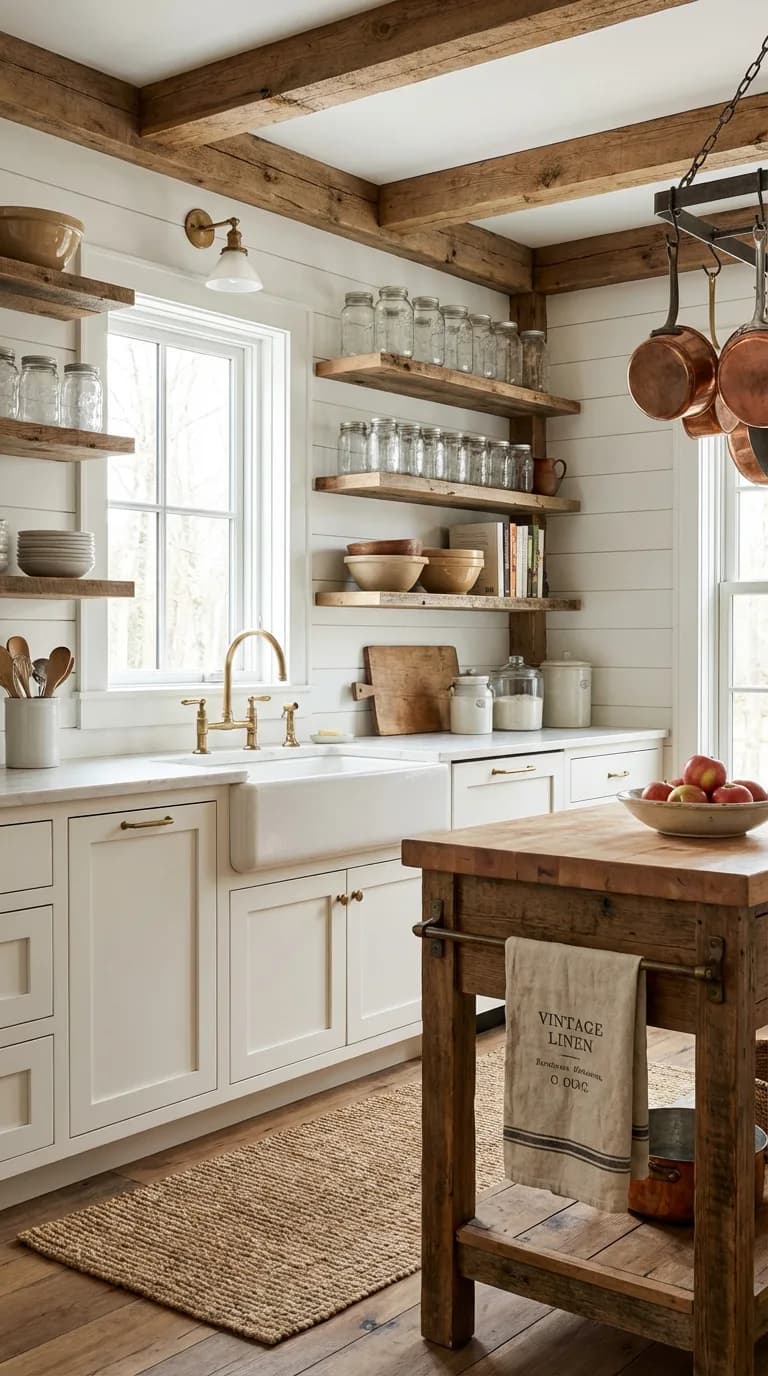 Farmhouse kitchen interior