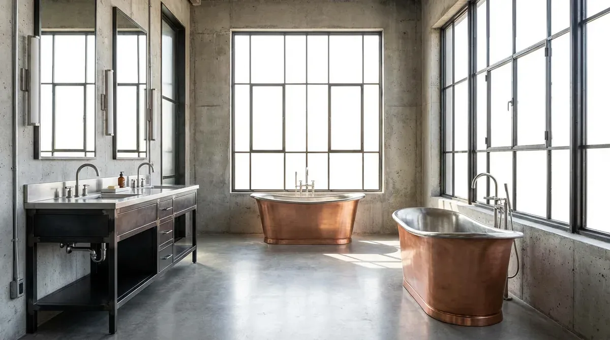 Industrial Bathroom