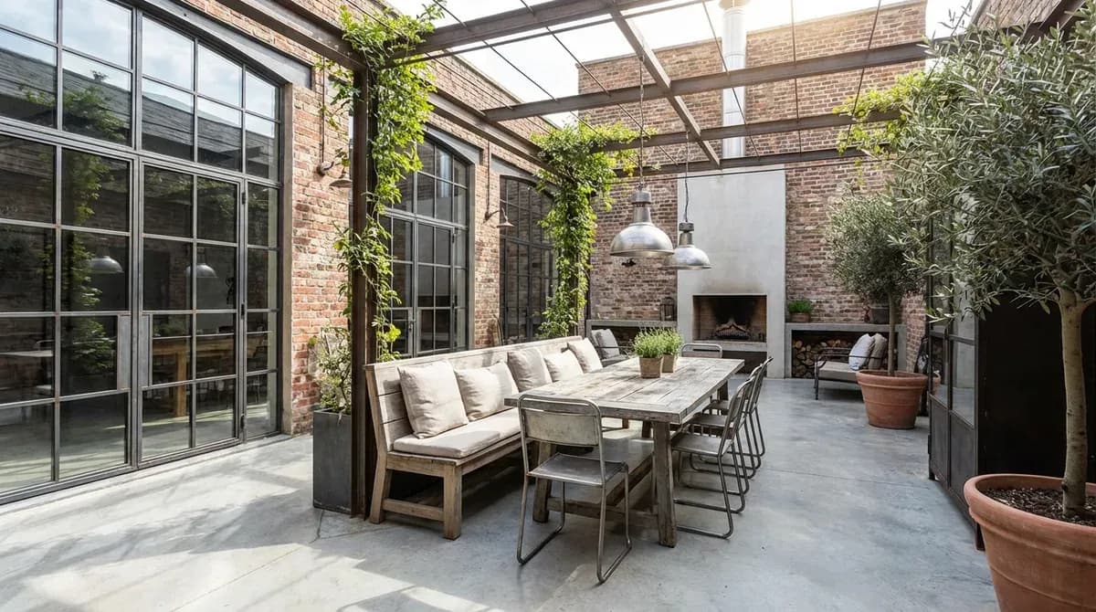 Industrial Patio