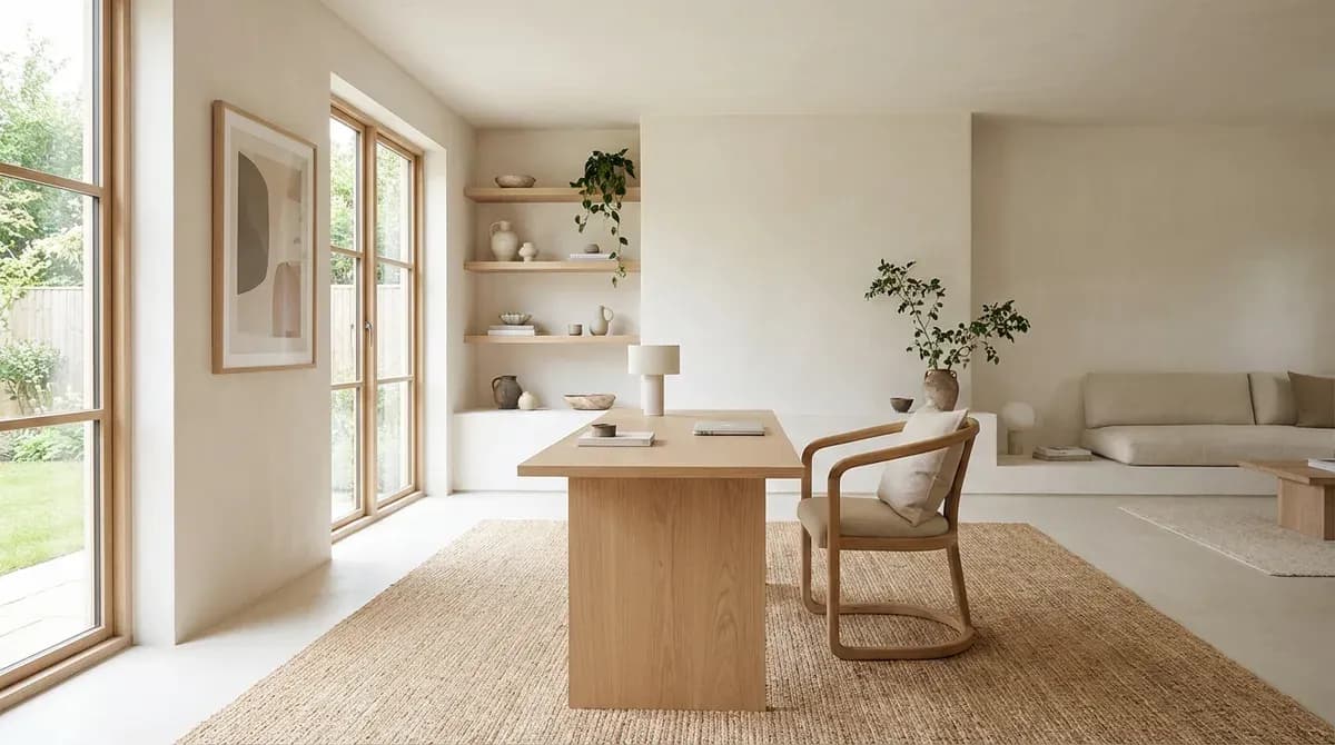 Japandi Home Office