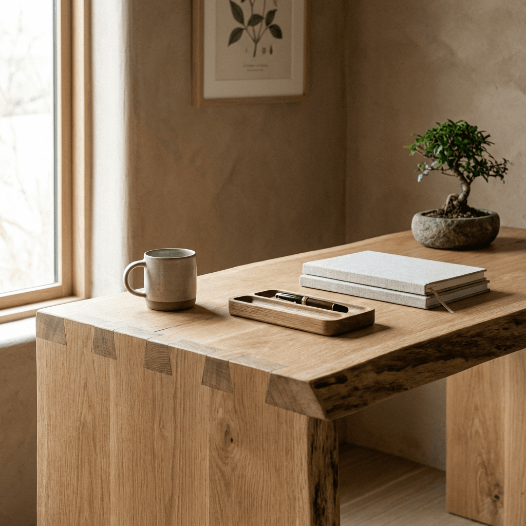 Choose a desk with honest craftsmanship