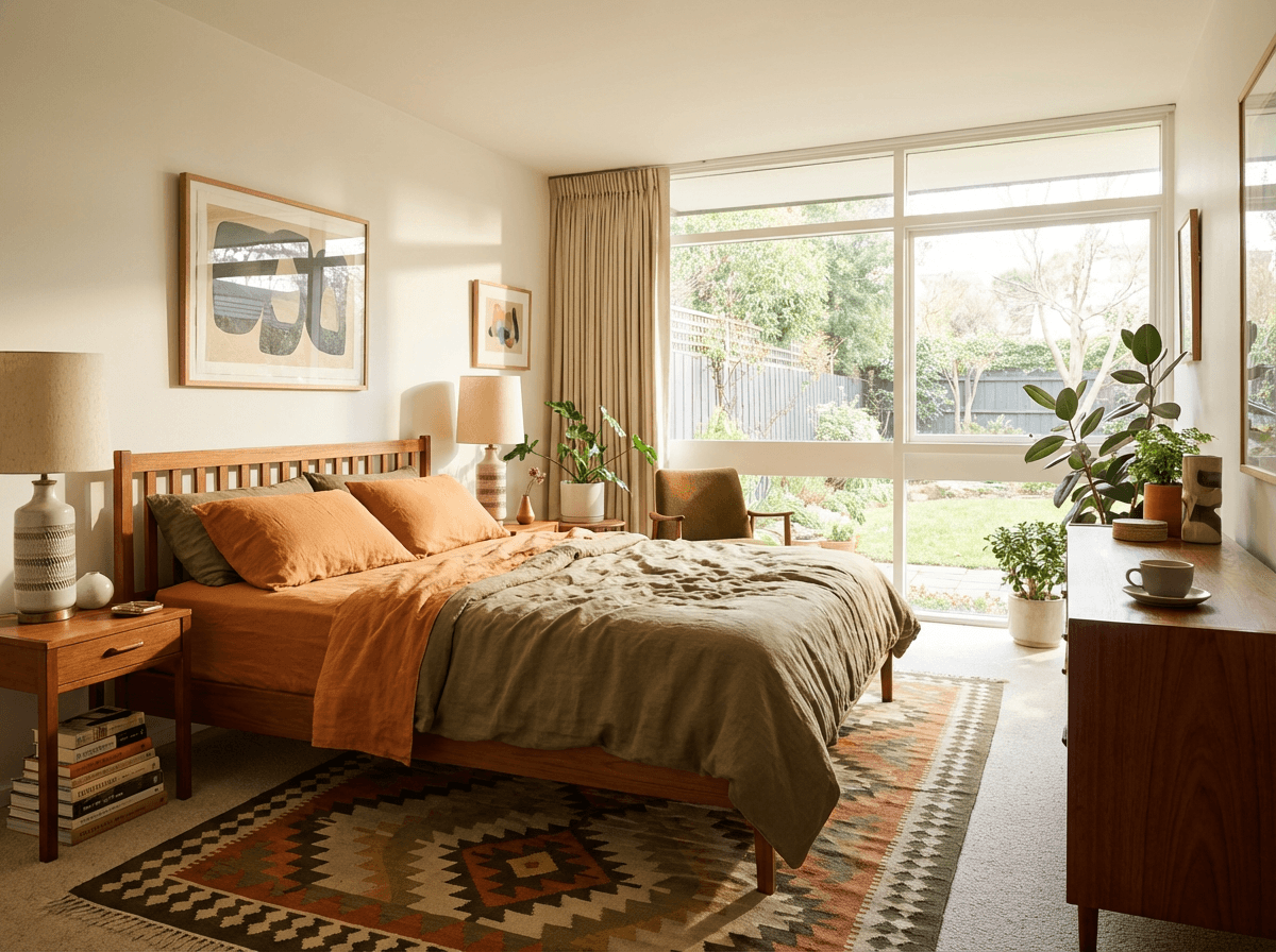Mid-Century Modern Bedroom interior inspiration