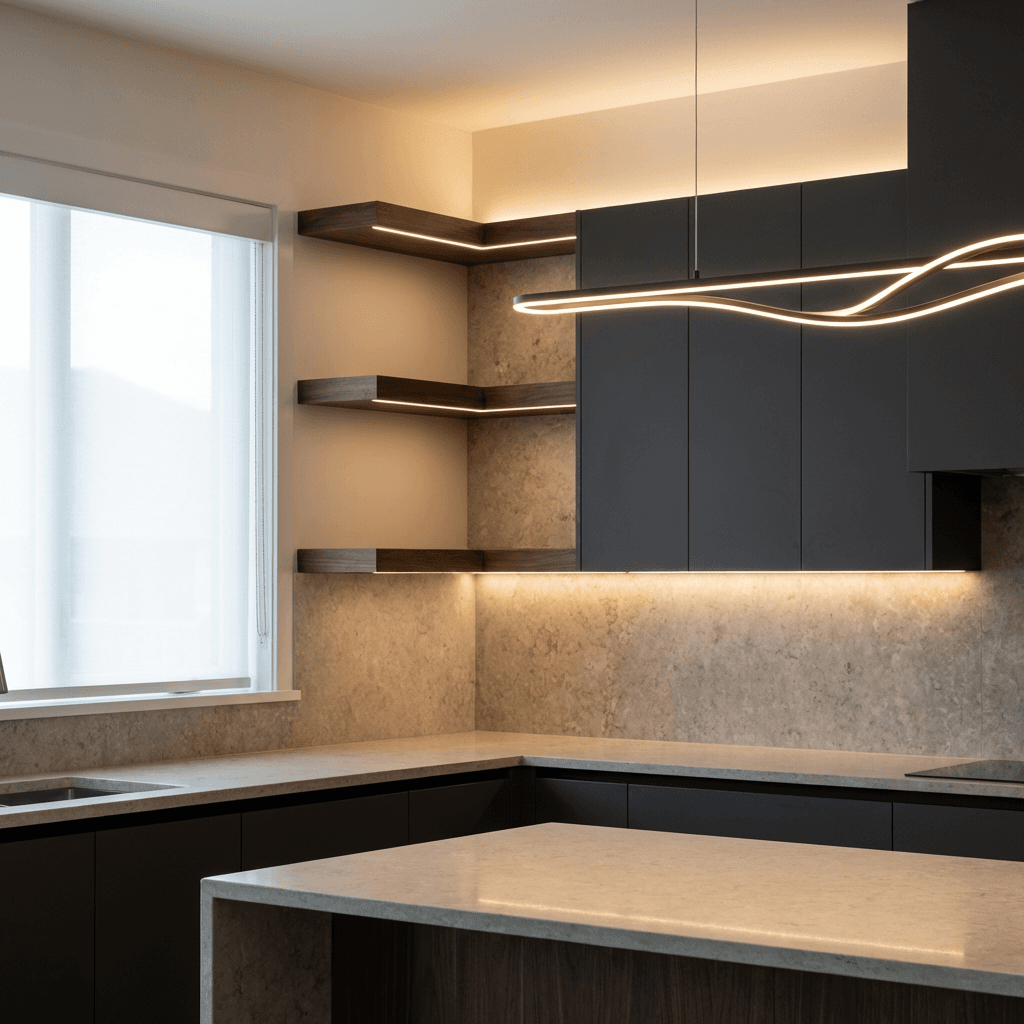 Install architectural lighting, not just task lighting