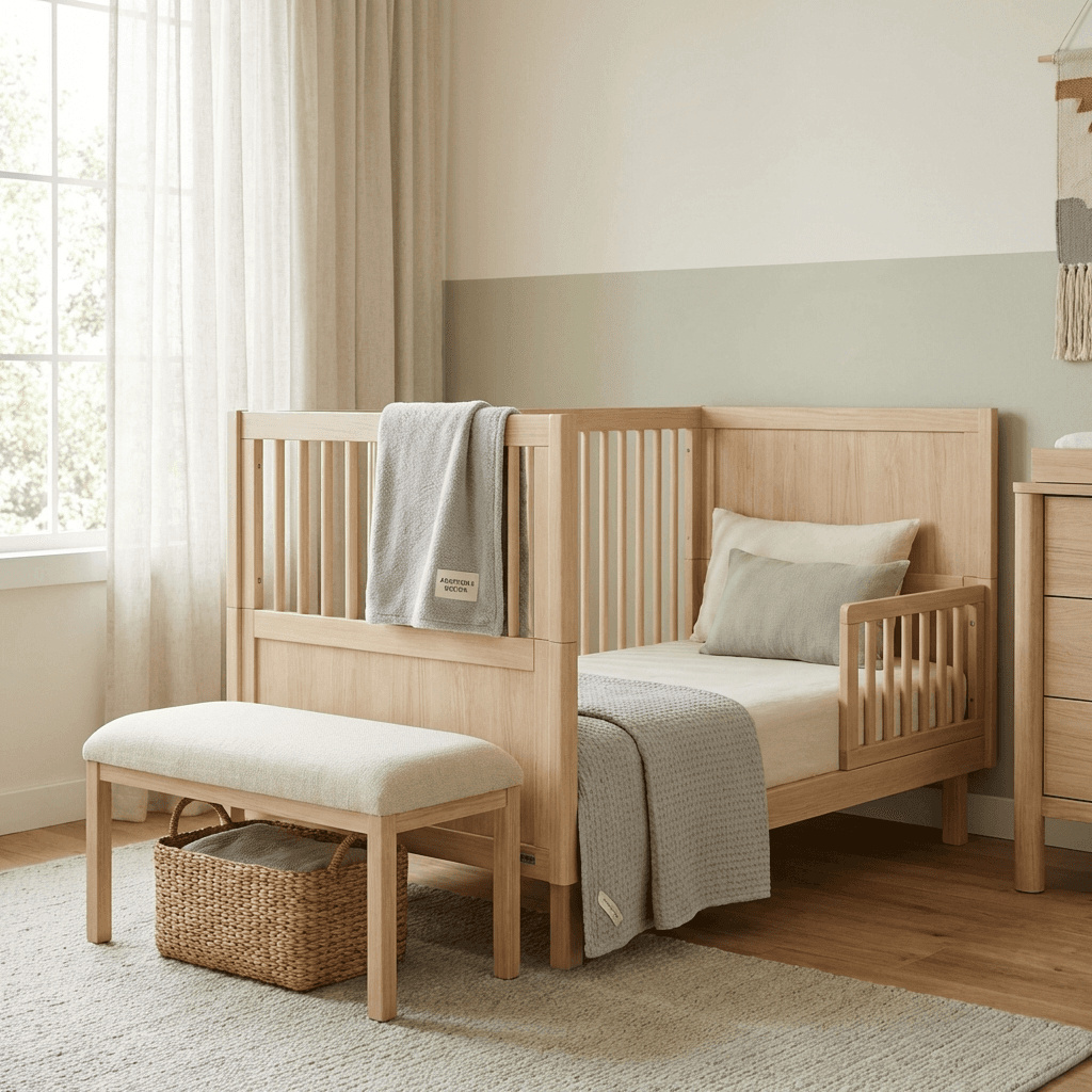 Invest in convertible furniture that grows with the child