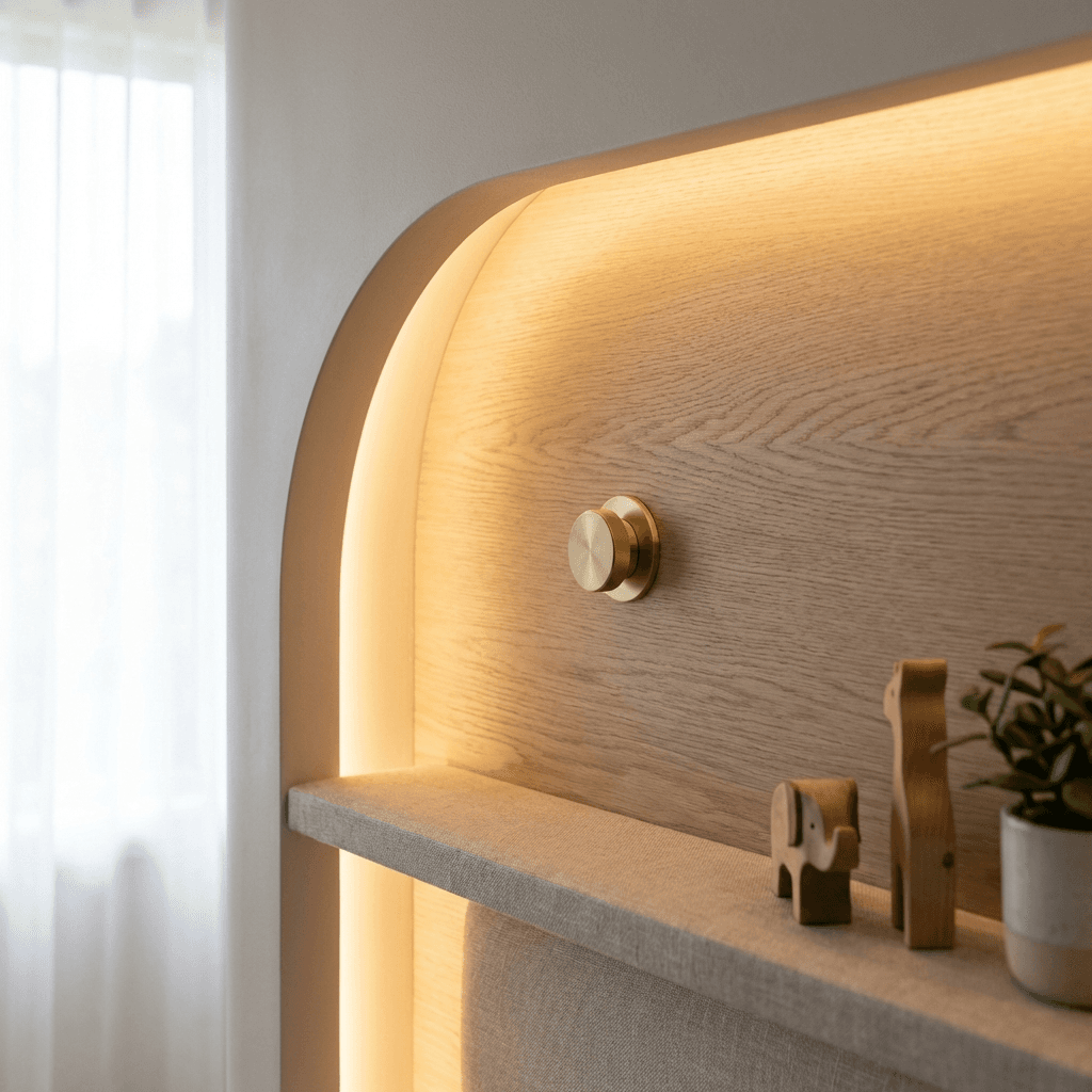 Install dimmable, indirect lighting