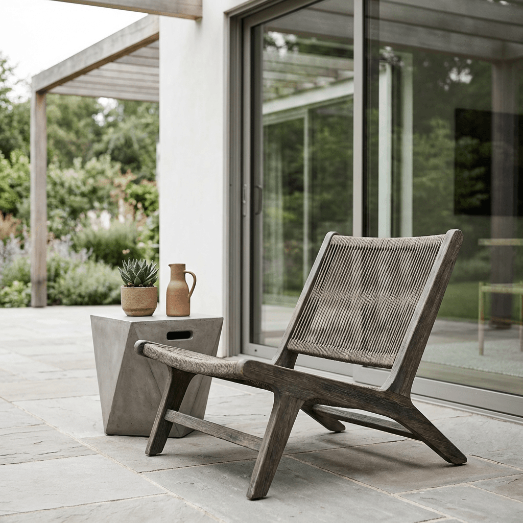 Choose architectural outdoor furniture