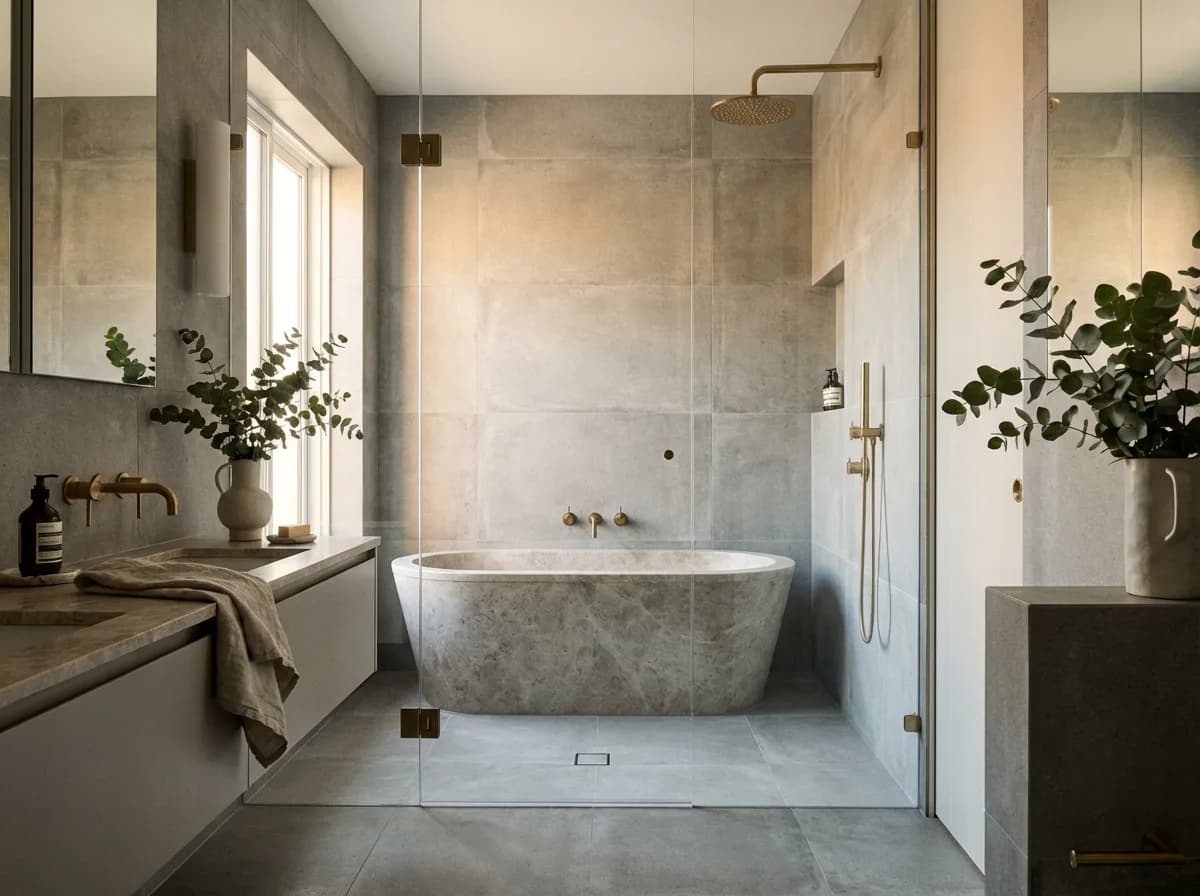 Modern bathroom