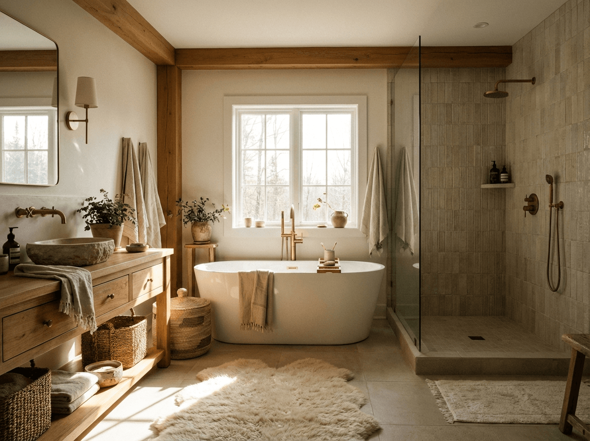 Scandinavian Bathroom interior inspiration