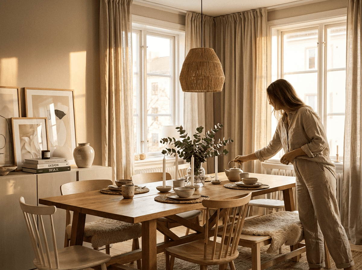 Scandinavian Dining Room interior inspiration