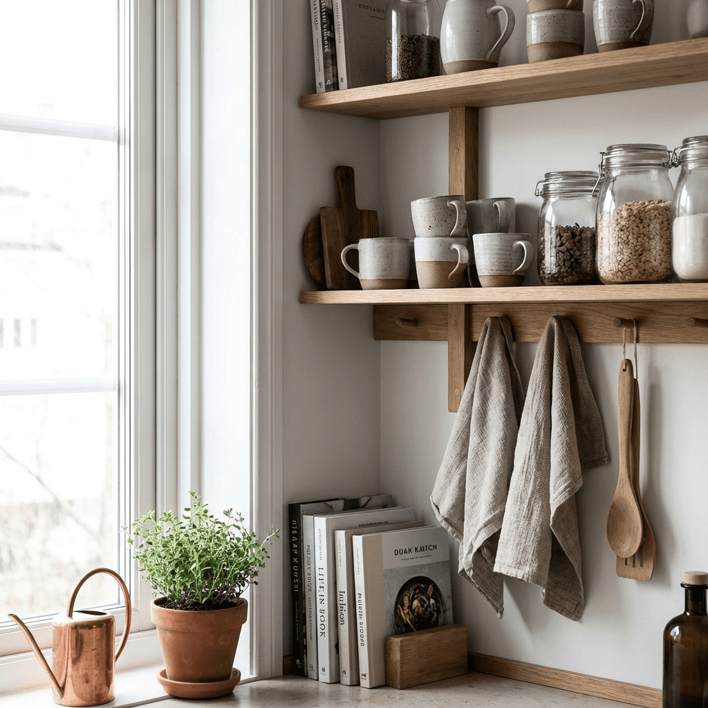 Display everyday objects as decoration