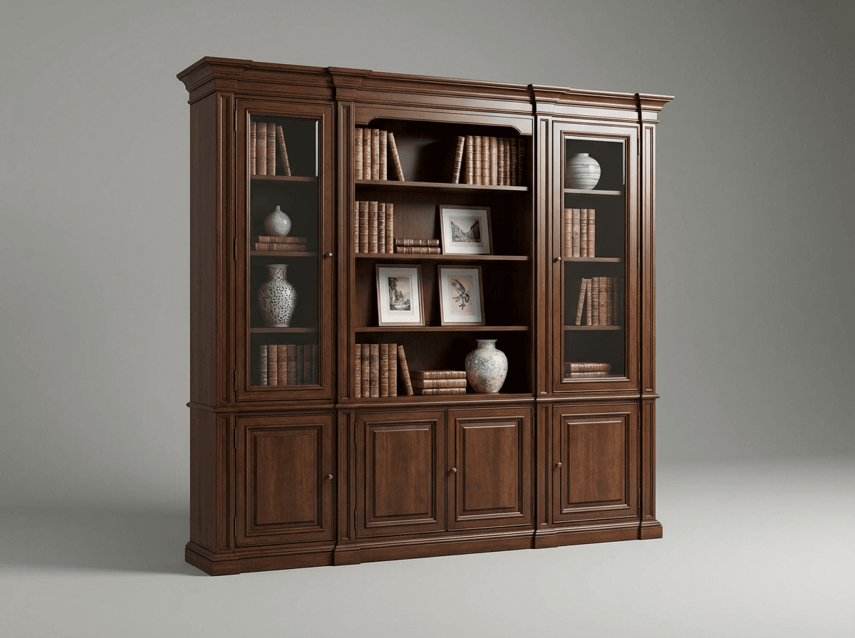 Floor-to-ceiling bookcase