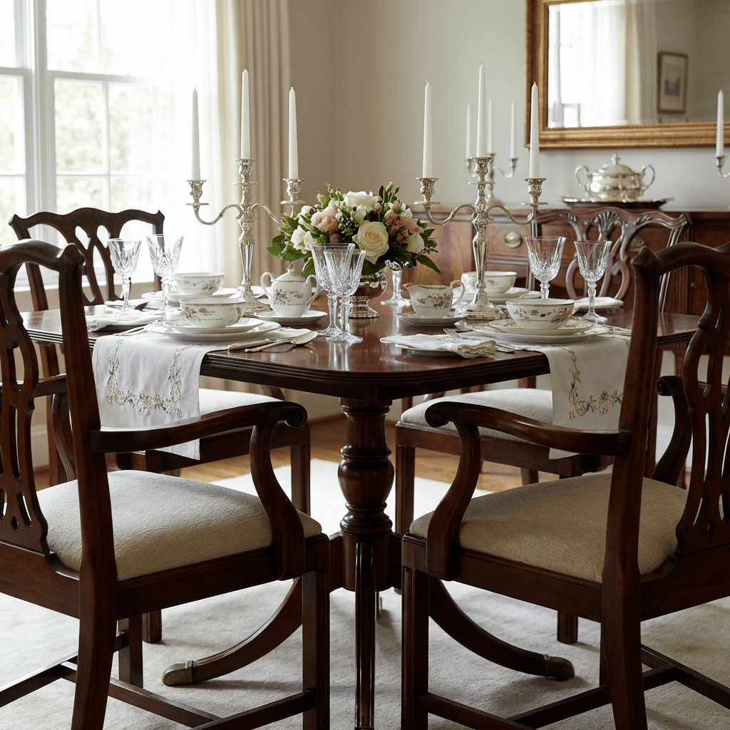 Arrange furniture with bilateral symmetry