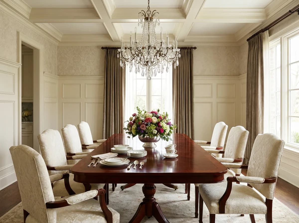 Traditional dining room