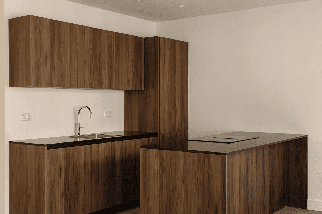 Empty kitchen before