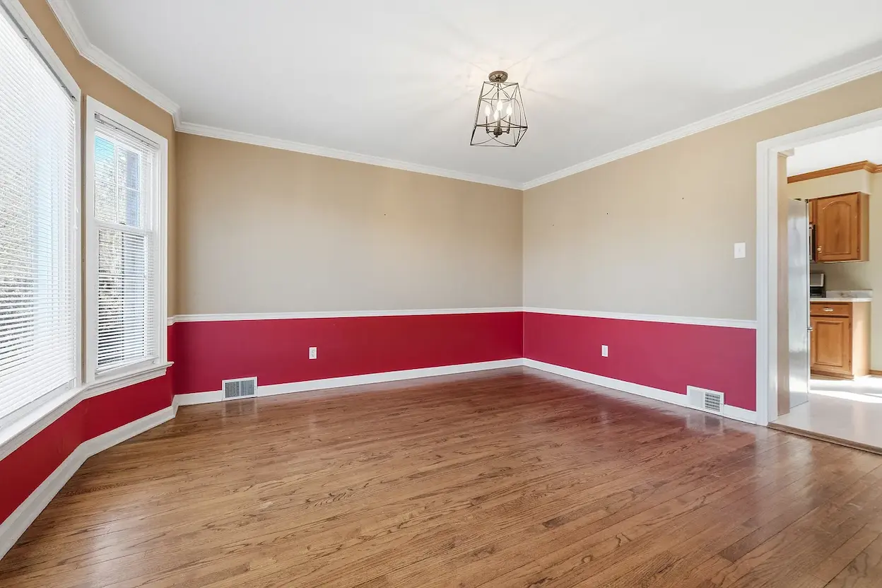 Empty dining room