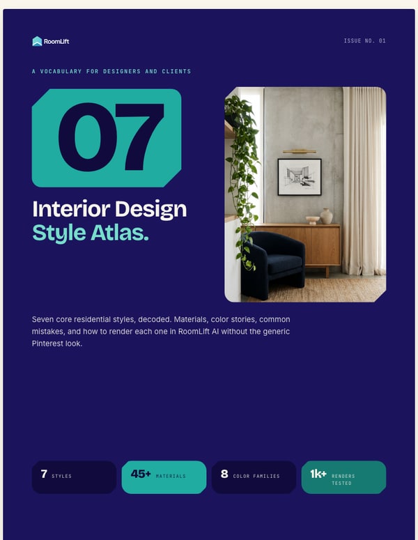 Interior Design Styles Explained: A Visual Reference Guide for Designers & Clients